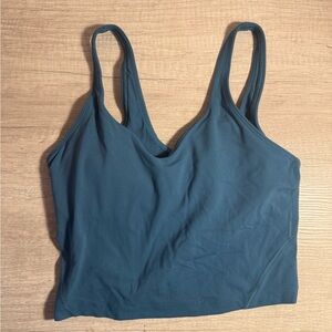 Lululemon Teal Align Tank Size 6